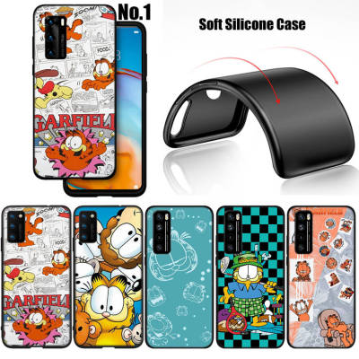 TTL27 Garfield อ่อนนุ่ม High Quality ซิลิโคน TPU Phone เคสโทรศัพท์ ปก หรับ Xiaomi Mi Poco F1 F2 F3 M3 M4 M5 X2 X3 X4 C3 C40 NFC Pro GT