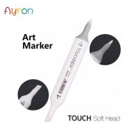 TOUCHNEW 0 Colorless Blender Marker Double-headed Alcohol Based Ink Sketch Markers Set for Artist Manga Painting Supplies