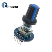 Rotating Potentiometer Knob Cap Digital Control Module Rotary Encoder Controller Switch 5V Diy Kit EC11 For Arduino PCB Board