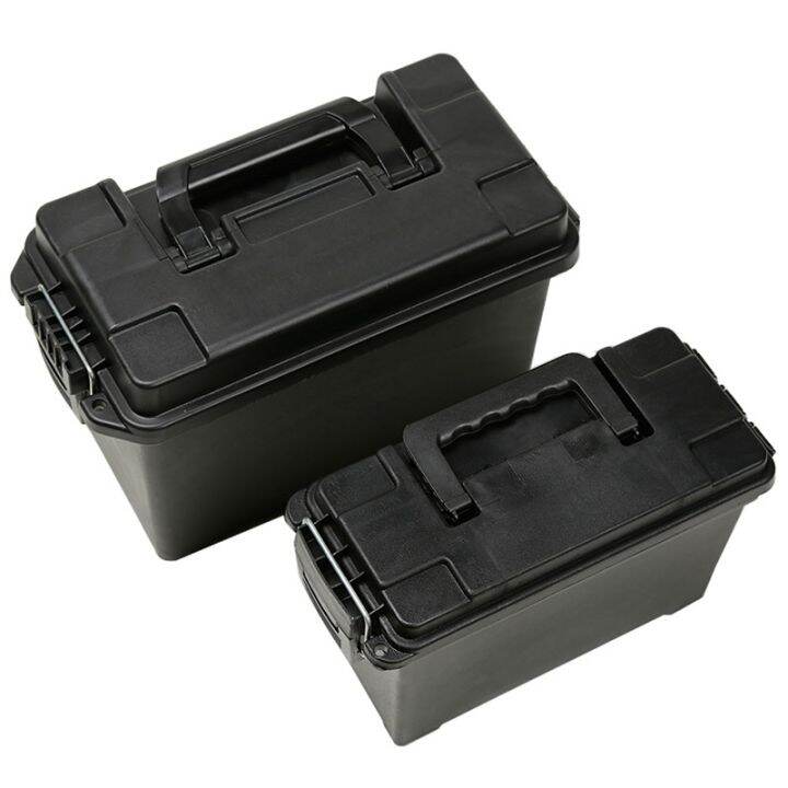 Plastic Ammo Box Military Style Ammo Storage Lightweight High Strength