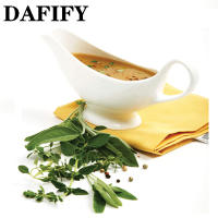 DAFIFY เซรามิกตะกั่วฟรีน้ำเกรวี่เรือนมหม้อหรือครีมเทียมเหยือก17*9เซนติเมตร