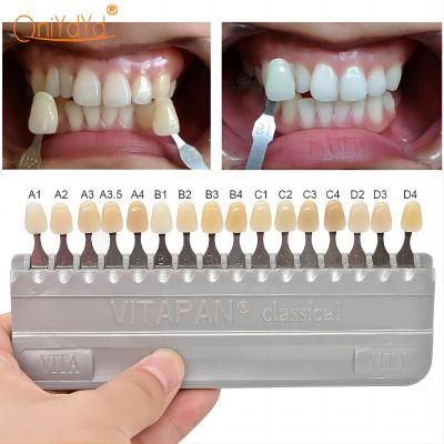 Tooth Whitening Guide Dental Vita 16Colors Tooth Model Colorimetric Plate Beauty