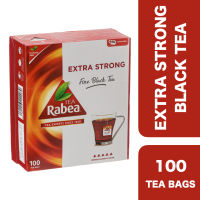 Rabea Tea Black Tea Extra Strong 100 Tea Bags ++ ชาราเบีย ชาดำเอ็กซ์ตร้าสตรอง 100 ถุงชา