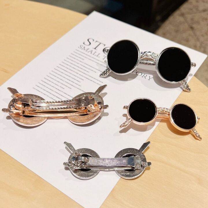 MAGGIE หวานเย็น ตลกๆ ที่หนีบผม แว่นกันแดดจำลอง ผ้าโพกศีรษะ คลิปสปริง