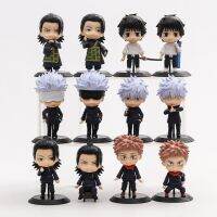 12ชิ้น/เซ็ต Jujutsu Kaisen 0 Itadori Yuji Okkotsu Yuta GOTO Satoru Gojo บ้านของเล่นพีวีซีโมเดลตุ๊กตาของเล่นน่ารัก Brinquedos