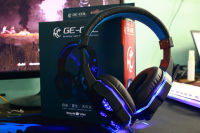 Tsunami Breathing Light Gaming HEADPHONE + MICROPHONE Blue GE-03L