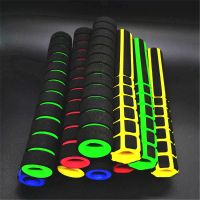 22cm Long Bicycle Grips 1 Pair Bike Racing Bicycle Motorcycle Handle Bar Foam Sponge Grip Cover Non-slip Soft Handlebar Bike Bar Handlebars