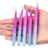 ♕✆  New Extension Gradient Non-magnetic Eyebrow Tweezer Volume Makeup Tools Accessories