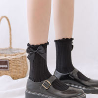 ถุงเท้าผู้หญิงสไตล์เกาหลีฮาราจูกุโลลิต้าน่ารักระบายอากาศได้ดี BWS26ถุงเท้าถุงเท้าผ้าฝ้าย