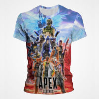 APEX Legends เกม3D พิมพ์เสื้อยืดผู้หญิงผู้ชายแฟชั่นสตรีชาย O-คอฮิปฮอป U nisex TEE ท็อปส์เสื้อผ้าบุรุษ