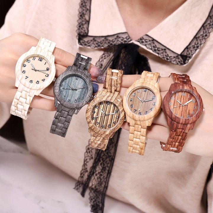 a-decent035-new-arrival-wood-grain-womenwatch-simplenumberladies-casualwatch-wristwatch-clock