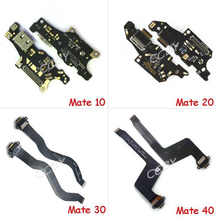 สำหรับ-huawei-mate-แท่นชาร์จไฟ-usb-7-8-9-10-20-30-40-pro-lite-ตัวเชื่อมต่อพอร์ตไมโครโฟนบอร์ดสายเคเบิลงอได้