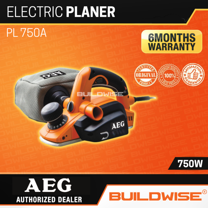 AEG Electric Planer PL 750A「BUILDWISE®」 Lazada PH