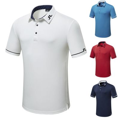 Golf clothing mens short-sleeved summer new outdoor sports POLO shirt sweat-absorbing T-shirt golf top PING1 Callaway1 W.ANGLE UTAA Mizuno SOUTHCAPE Scotty Cameron1◆◈❏