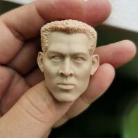 16 Scale Jet Li Head Sculpt สำหรับ12นิ้ว Action Figure ตุ๊กตา Unpainted Head Sculpt No.814