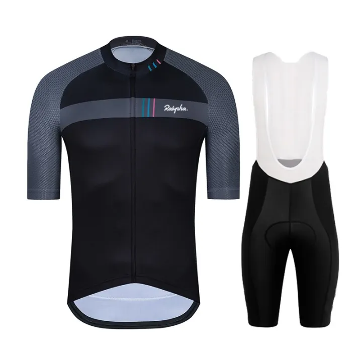 Powerband Rapha Cycling Jersey Set Bibset Pro Team Racing Sport Bicycle
