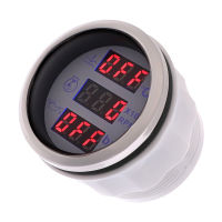 Car Boat Digital Tachometer Water Temperature Meter Oil Pressure Gauge 52mm 3 In 1 Multi-Function Gauge With NPT-18 Sensors