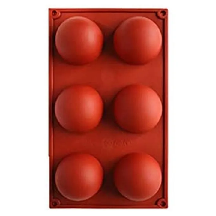 Hot Silicone Chocolate Molds, Cocoa Ball Mold for Cake, Jelly, Dome