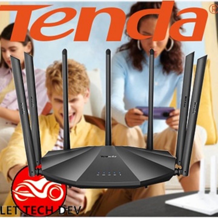 Tenda AC23 AC2100 Dual Band Gigabit WiFi Router (English Firmware