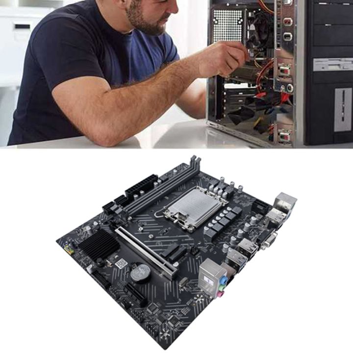 h610-motherboard-thermal-pad-thermal-grease-lga1700-ddr4-gigabit-lan-for-g6900-g7400-i3-12100-i5-12500-12th-cpu