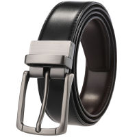 Needle Buckle New Fashion Retro High-quality Commerce Belt Dermis Double Sided Waistband