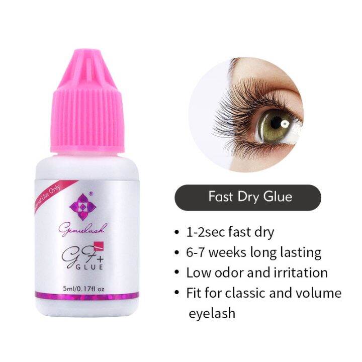Genielash GF+/GT+ Eyelash Extension Glue 12 Sec Drying Eyelash Glue