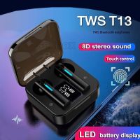 NEWTWS-T13 หูฟัง TWS Bluetooth 5.0 wireless Touch หูฟังไร้สาย เป็นแบบสัมผัส ไมด์ชัดใช้ได้กับทุกรุ่น