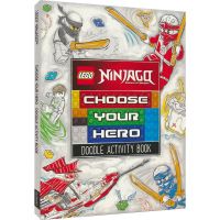 L.E.G.O ninjago - choose your hero doodle Activity Book L.E.G.O graffiti English Activity Book English original imported childrens book