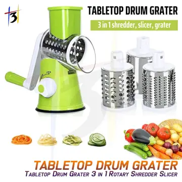 1pc Vegetable Slicer Multifunctional Fruit Slicer TableTop Drum