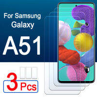 สำหรับ S Amsung G Alaxy A51แก้วป้องกันบนสำหรับ S Amsung A 51 5กรัมกระจกฟิล์มด้านหน้า Samsunga51 A51 51A เกราะแผ่น1-3ชิ้น