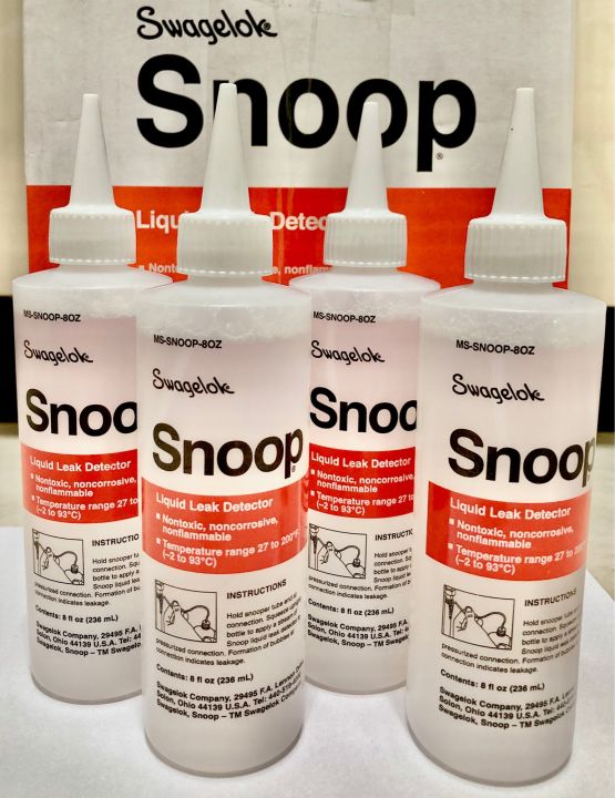 Swagelok® Snoop Liquid Leak Detectors 8 oz. (236 mL) 3 Bottles | Lazada