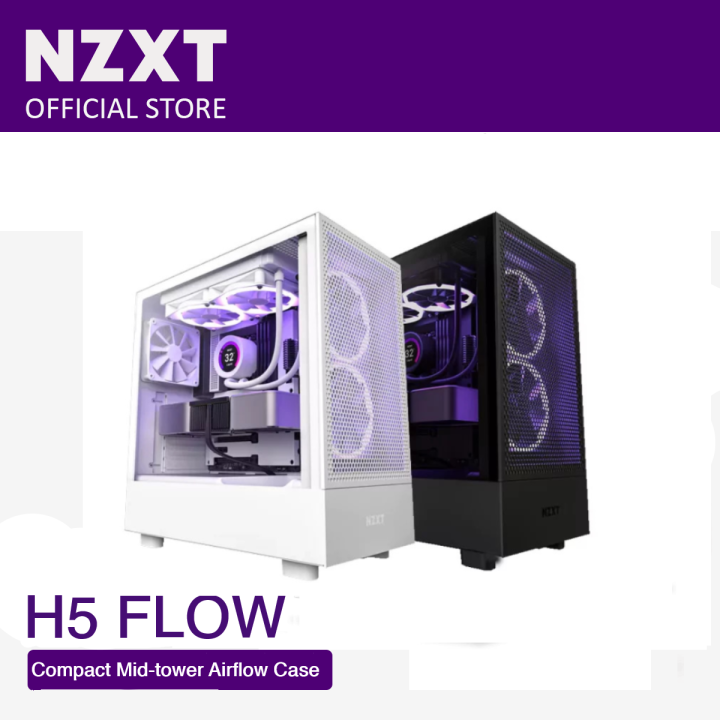 NZXT H5 Flow Compact Midtower Airflow Case Lazada PH