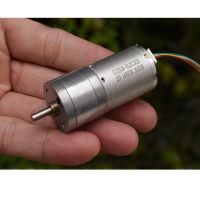 Mini 370 Brushless Motor Front and Rear Double Ball Bearing 370 Brushless Motor DC 12V 139RPM All Metal Gear Reduction Motor Electrical Circuitry  Par