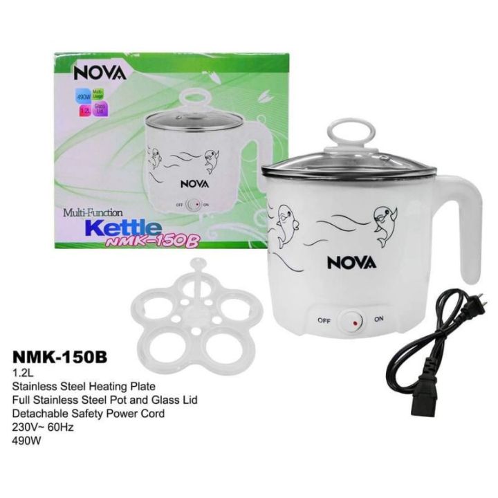 Nova Glass Water Kettle 1.2L