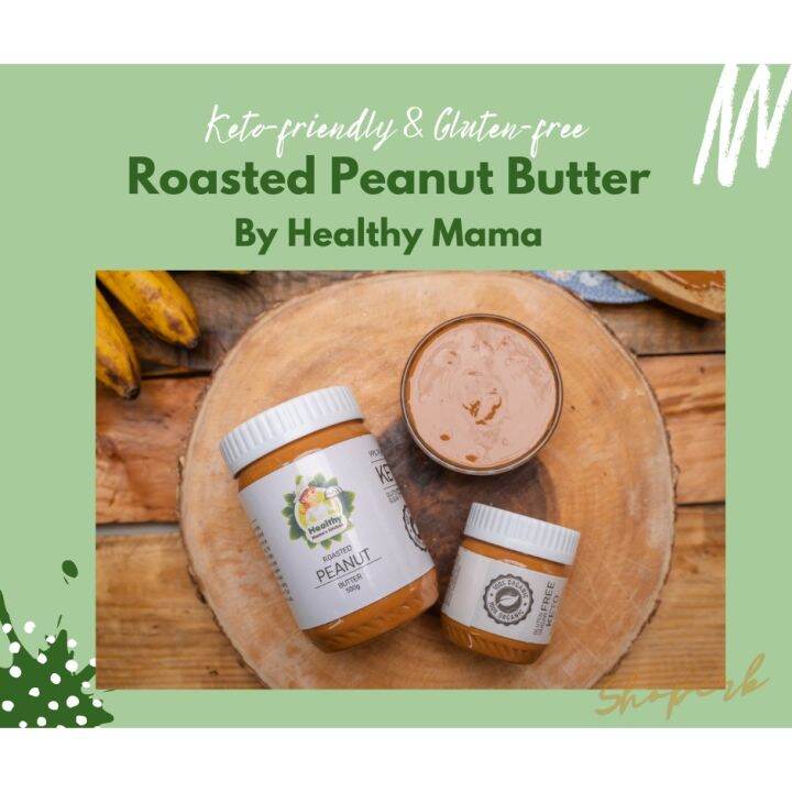 HEALTHY MAMA Roasted Peanut Butter KETO Friendly SUGAR Free