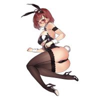 Binding Figure 1/4 Myopia Sister Bunny Ver 4589890601598 (Scale Figure)