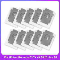 หลายชุดกำจัดสิ่งสกปรกเปลี่ยนกระเป๋าสำหรับ IRobot Roomba I7 I7 S9 E5 I7บวก S9สะอาดฐานชิ้นส่วนเครื่องดูดฝุ่นถุงเก็บฝุ่น