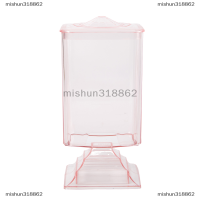 mishun318862 1PC cotton Pad Holder แผ่นแต่งหน้าผ้าฝ้าย Swab dispenser ผู้ถือพลาสติก