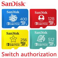 การ์ด Micro SD XC การ์ดความจำ Sandisk สำหรับ Nintendo Switch 64GB 128GB 256GB 400GB 512ได้ถึง100 GB แฟลชการ์ดอ่านเมกะไบต์/วินาที