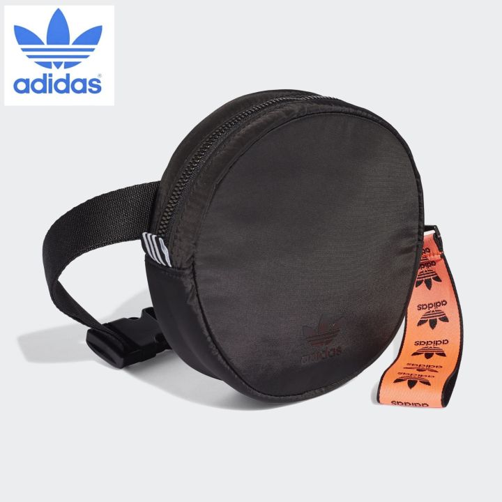 25-10-adidas-กระเป๋าคาดเอวทรงกลม-adidas-originals-waist-bag-round-fl9617-สีดำ-ลิขสิทธิ์แท้100