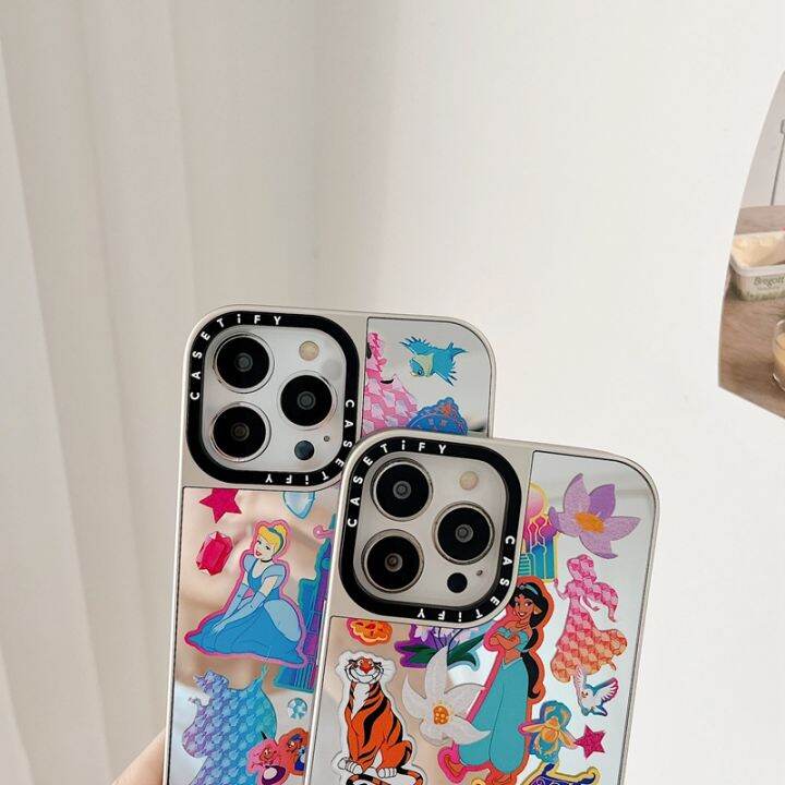 casetify-เคสโทรศัพท์มือถือ-ซิลิโคนนุ่ม-กระจกแข็ง-ลายเจ้าหญิงดิสนีย์-จัสมิน-สีเงิน-สําหรับ-iphone-12-13-pro-max