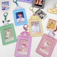 Kawaii Photocard Holder Keychain Kpop Binder Photocards Instax Photo Album for Slides Idol Card Protector Book