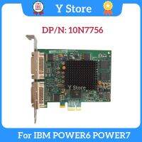 [ร้าน Jmn0] ของแท้สำหรับ IBM 5748 GXT145 POWER6 PCI-E การ์ดจอ10N7756จัดส่งรวดเร็ว