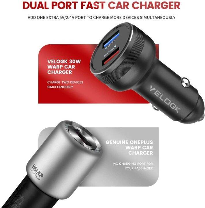 ยืดหยุ่น-ที่ชาร์จแบตในรถ-dash-warp-30w-แฟลชชาร์จสำหรับ-oneplus-9-8t-8-7-pro-7t-nord-n10-iphone-samsung-car-charger-adapter-พร้อม-warp-type-c