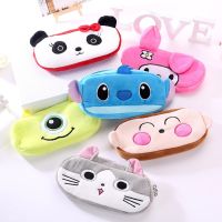 1PC Plush Animal Pencil Case Cartoon Panda Bear Fruit Pen Bag Box for Kids Gift Cosmetic Stationery School Supplies