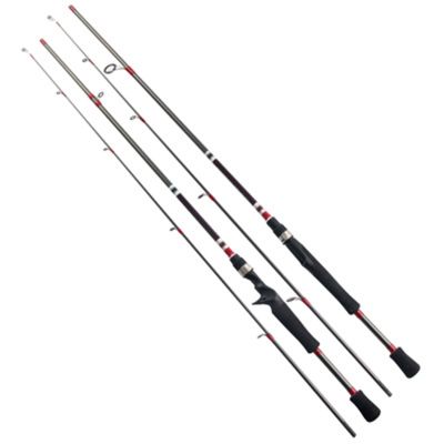 Carbon M tonality lure fishing rod 1.8m jigging rod baitcasting carp feeder rod 1/8-3/4OZ fly fishing
