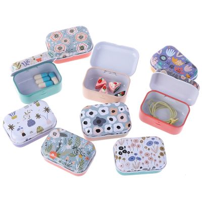 【CW】✐✑  1PC Tin Sealed Jar Packing Jewelry Small Storage Cans Coin Earrings Pill
