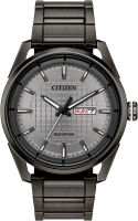 Citizen Eco-Drive Weekender Mens Watch, Stainless Steel Gray Bracelet, Gray Dial