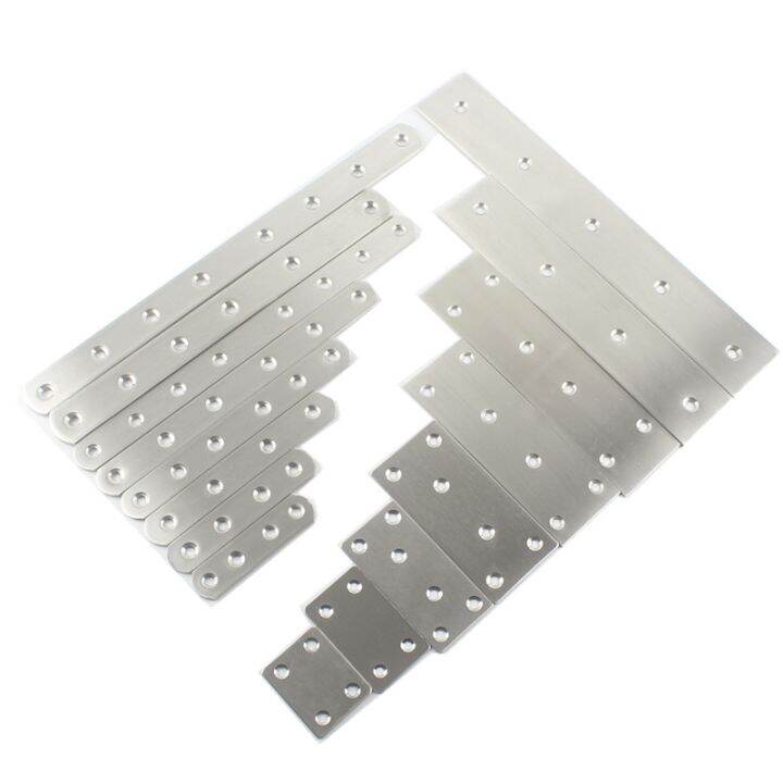 Stainless Steel Corner Code Straight Bracket Fixed Code Font Angle Brackets Furniture Connector