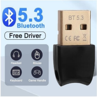 อินเตอร์เฟซ USB อเนกประสงค์โอนข้อมูลได้อย่างรวดเร็วอะแดปเตอร์ V5.3บลูทูธแบบพกพา Mouse Komputer คีย์บอร์ดโทรศัพท์ไร้สาย